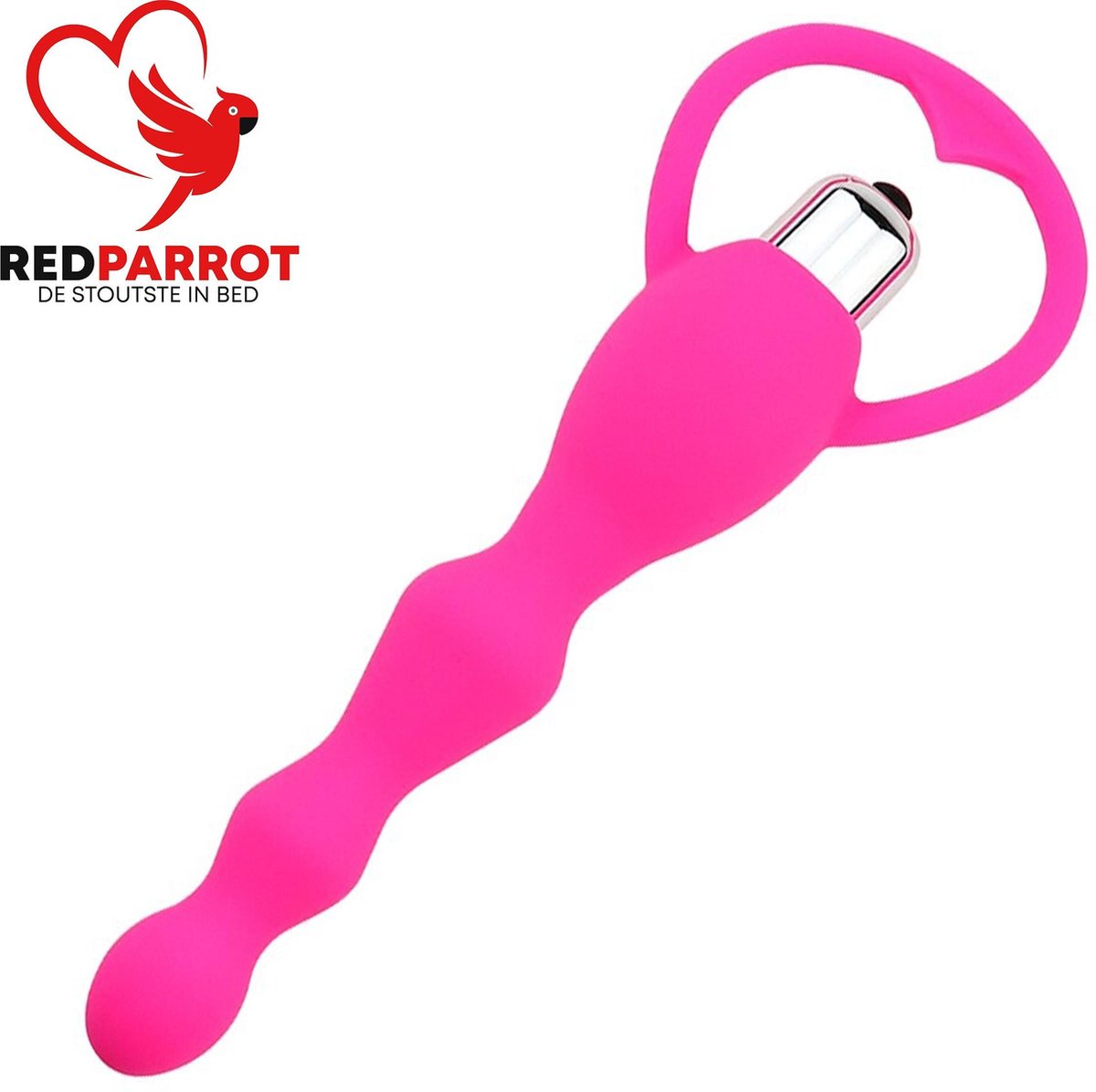 Goedkoopste Anale kralen vibrerend | Anaal kralen | Vibrator | 17CM | Buttplug | Luxe uitvoering | Batterij inbegrepen | Roze