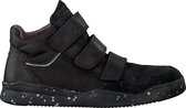 Braqeez Tim Terra Sneakers - Leren Sneaker - Jongens - Zwart - Maat 25