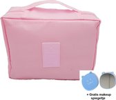 Dames Makeup organiser- Handige Opbergertas -  Reistas - Makeup bag - Accessoires organiser - Travelbag Makeup- Reis Toilettas voor dames, Meisjes