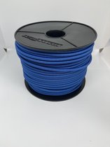5 meter 6mm Blauw- Koord elastiek-Elastisch touw-Elastiek-Spanrubber-Bootzeil-Dekzeil elastiek-Dekzeil.