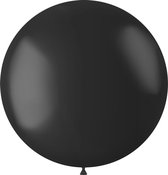 Zwarte Ballon Midnight Black 80cm