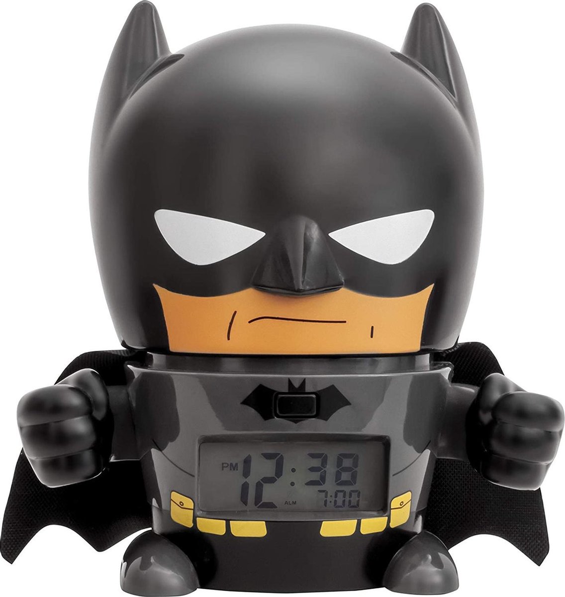 Réveil Batman - Veilleuse - Son - Affichage - 14 cm
