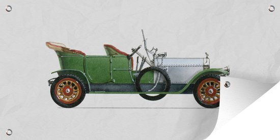 Tekening Rolls-Royce Silver Ghost - Tuindoek