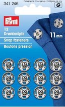 Prym Drukkers Zilver 11mm