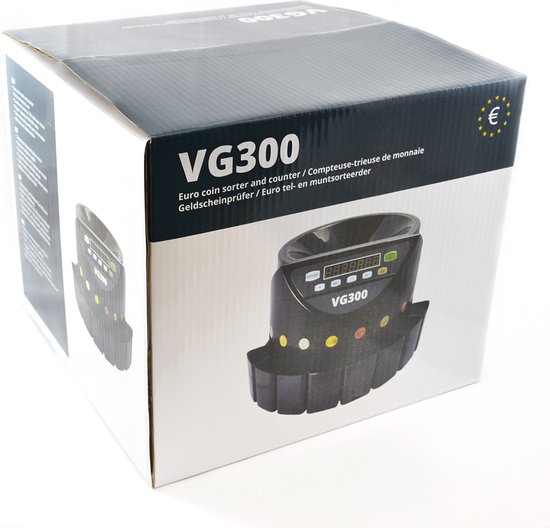 Geldtelmachine VG300 Muntsorteerder & Munttelmachine - Brasq