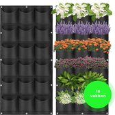 Homefy Verticale Tuin - 18 Vakken - 50 x 100 CM - Moestuin Minigarden