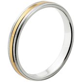 Orphelia OR9146/3/NCY/52 - Wedding ring - Bicolore 9K