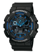 Casio G-Shock Heren Horloge GA-100-1A2ER - 50 mm