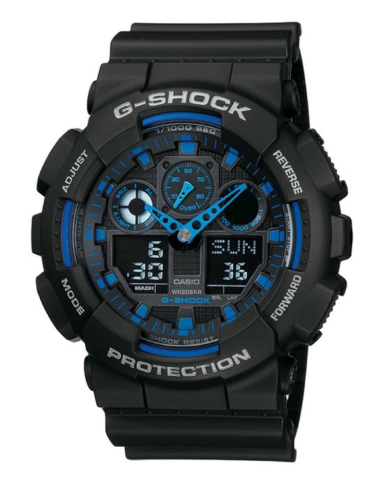 Casio G-Shock Heren Horloge GA-100B-4AER - 51 mm