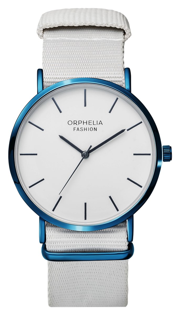 Orphelia Ludus OF761809 Horloge - Textiel - Wit - Ø 42 mm