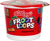Kellogg's Froot Loops to go cup - 3 x 42 gram