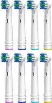 Profi Smile - Universele opzetborstels voor elektrische  Oral-b tandenborstels - 8 Stuks