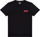 Wrangler SS BLOCK TEE BLACK mannen T-SHIRTS L