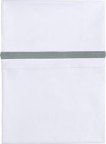 Drap de lit Baby's Only bordure tissée - Wit' eau / Blanc - 120x150 cm