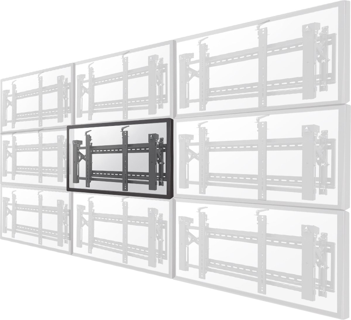 Neomounts by Newstar LED-VW2000BLACK videowall steun - t/m 75" - Zwart
