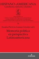 Hispano-Americana- Memoria Pol�tica En Perspectiva Latinoamericana