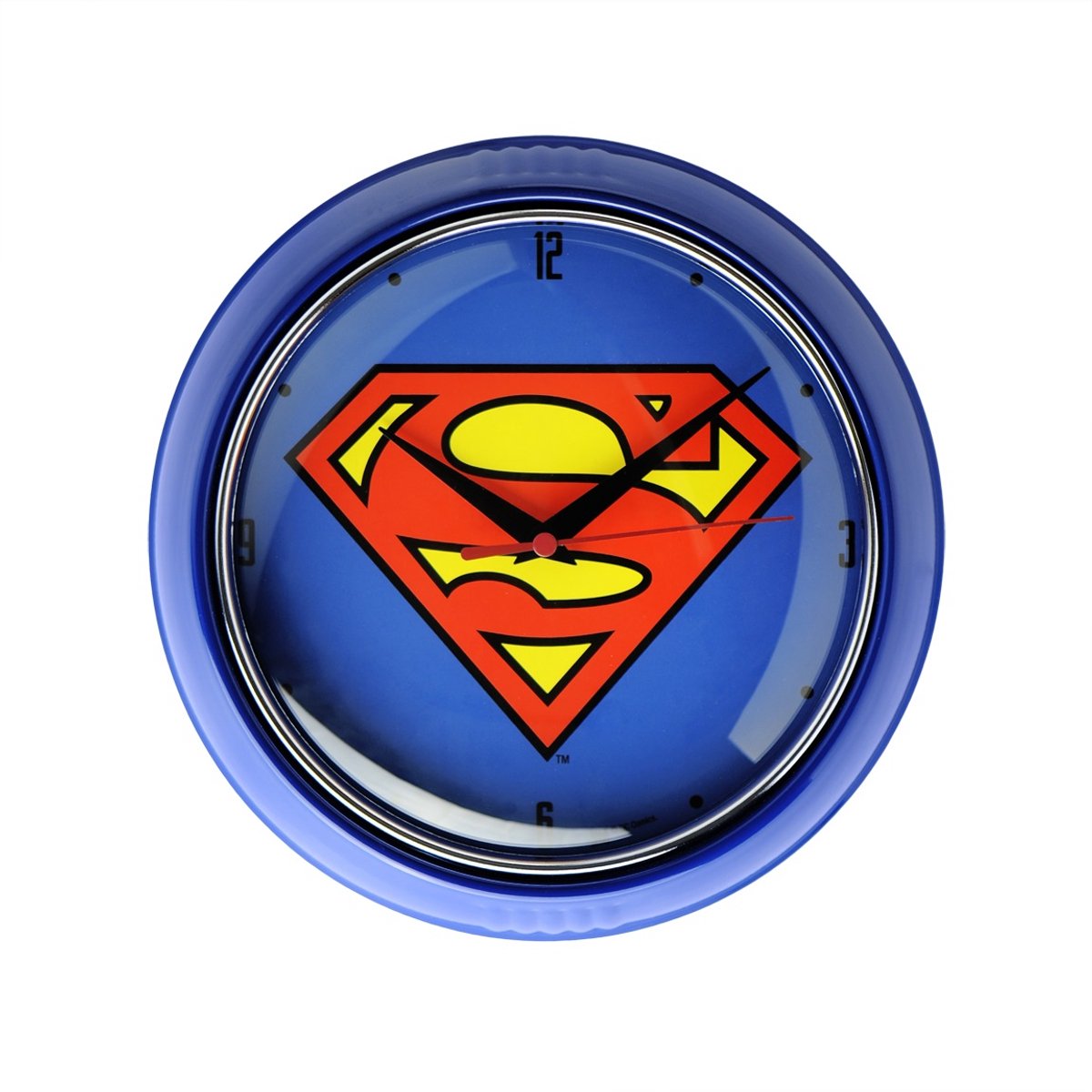Logoshirt Wanduhr Superman