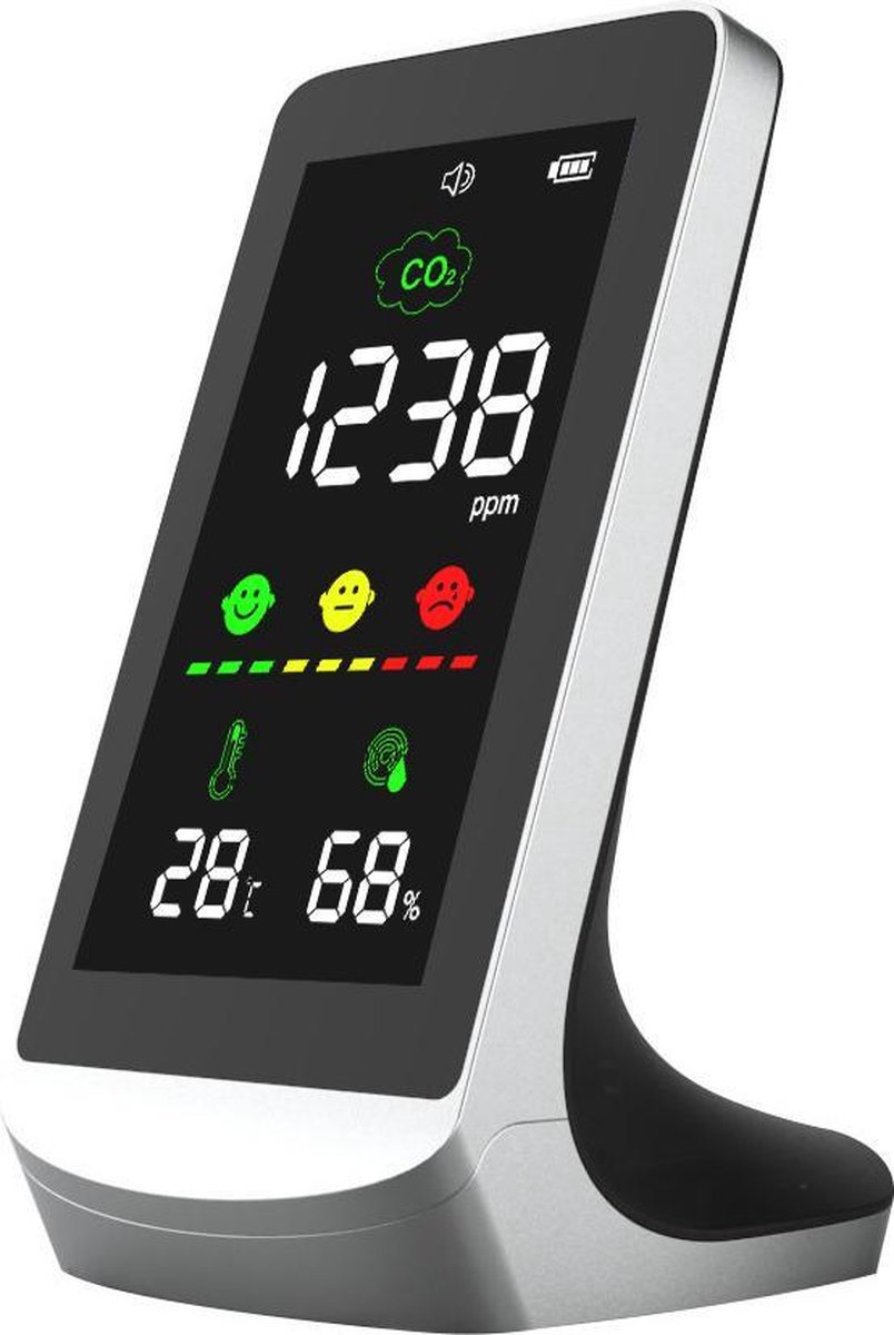 Repto Digitale Thermo Hygro - Temperatuur Luchtvochtigheid Meter