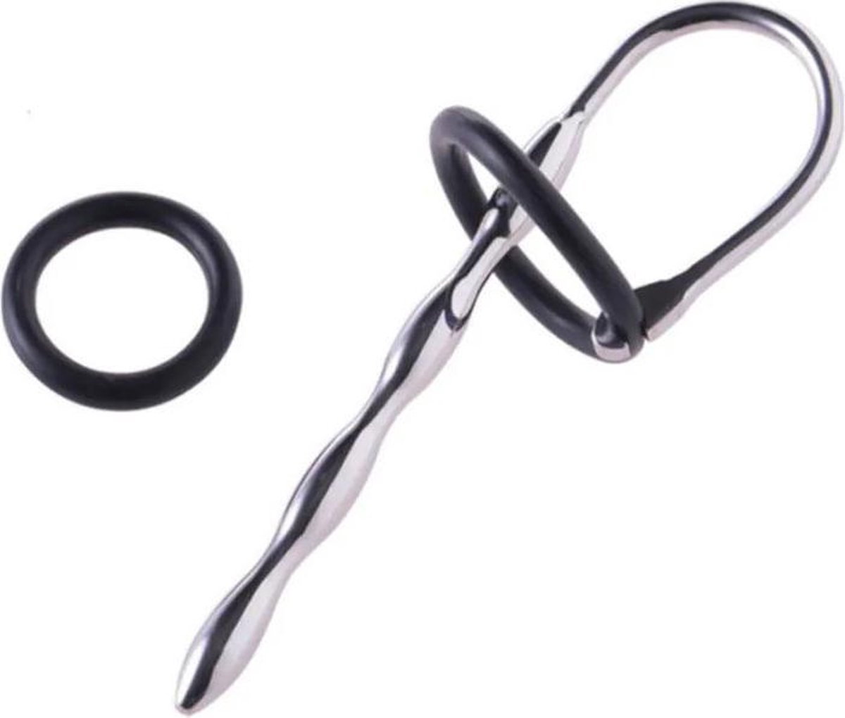 Goedkoopste Black Label - Wavey - Golvende Plasbuis Stretcher met Siliconen Ringen