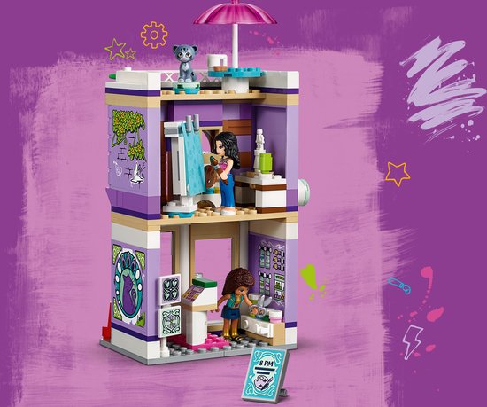LEGO Friends L'atelier d'artiste d'Emma 41365 bol