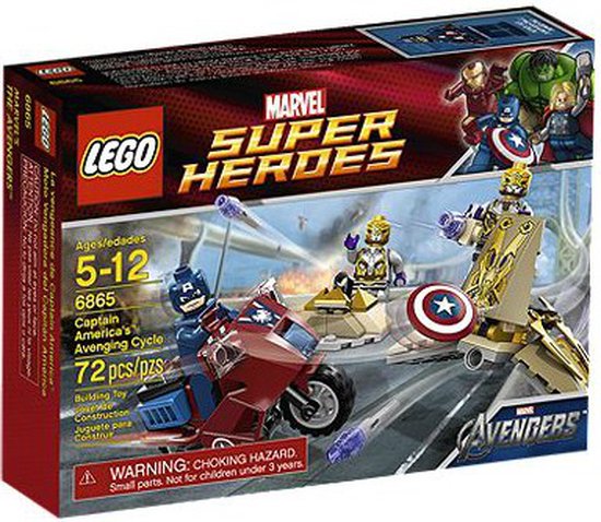Lego Super Heroes Marvel 6865 De wraak van Captain America