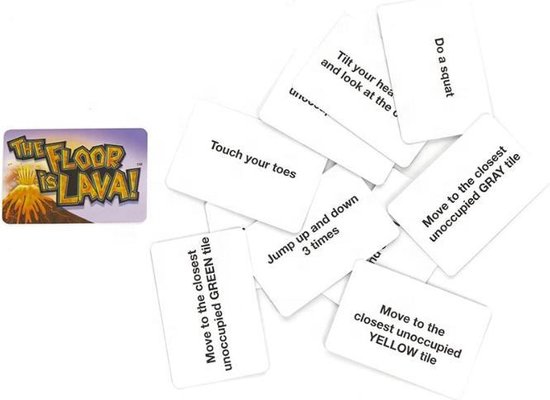 Heb jij The Floor is Lava - Behendigheidsspel voor Kinderen - De Vloer