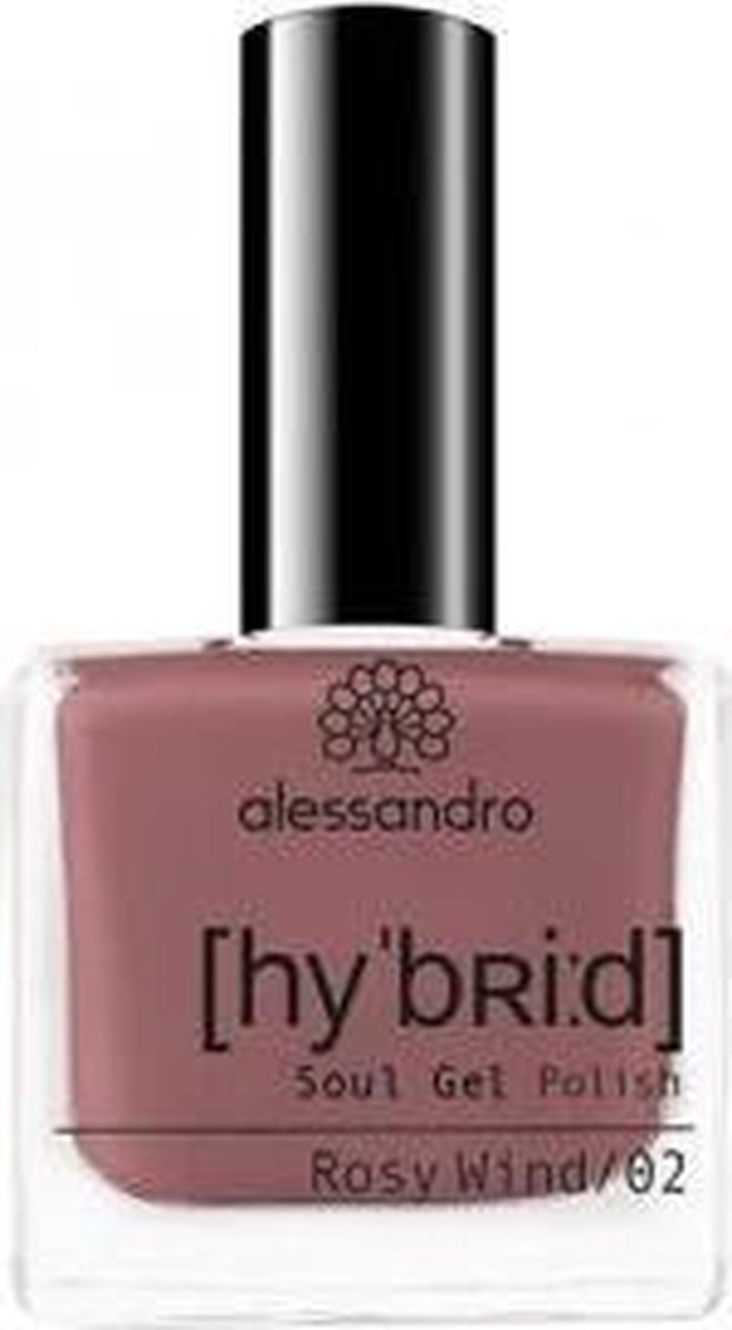 alessandro Hybrid Colour Rosy Wind nagel gel coat Roze