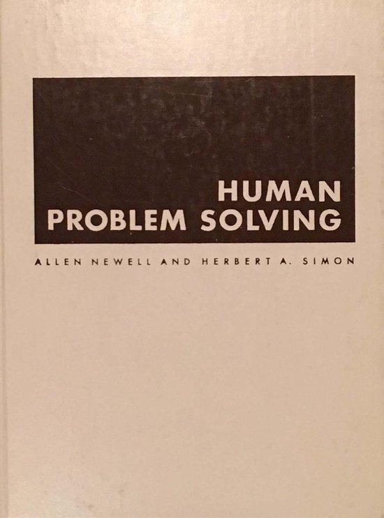 human problem solving newell