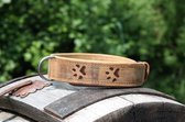 Greenburry Vintage 1609-25 lederen hondenhalsband  60 cm