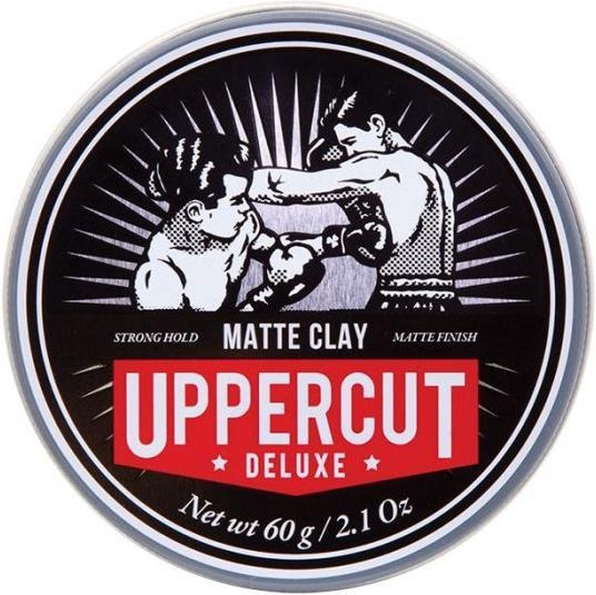 Uppercut Matte Clay 60 Gram Strong Hold Matte Finish Bol