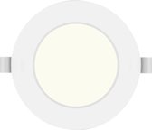LED Downlight Pro - Igory Trinko - Inbouw Rond 4W - Natuurlijk Wit 4000K - Mat Wit - Kunststof - Ø98mm