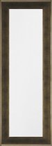 Zwart Gouden Spiegel 57x147 cm – Jule – Design Spiegel Gouden rand – Duurzaam Spiegel Goud – Spiegel Gouden Lijst – Perfecthomeshop