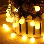Lichtsnoer - Voor Binnen & Buiten - Lichtslinger 10 Meter - 100 LED Lichtjes – Waterdicht – Partyverlichting – Led Lampjes – Decoratie Woonkamer – Sfeerverlichting – Tuinverlichting – Buitenv