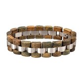 Houten armband Erisma | houten armband | heren armband | bruin | hout