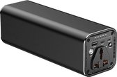 Powerbank, externe accu, AC 31200mAh 100W, zelf oplader met USB-aansluiting, universele powerstation reislader voor MacBook, laptops, smartphone, tablet, HP, Dell, Lenovo