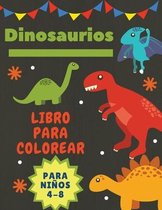 Dinosaurios Libro para colorear para ni�os 4-8