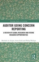 Routledge Studies in Accounting- Auditor Going Concern Reporting