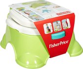Fisher Price - Groen babypotje met voetenbankje - Toilettrainer voor baby's