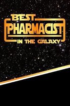 The Best Pharmacist in the Galaxy: Isometric Dot Paper Notebook Book 120 Pages 6''x9''