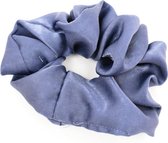 Scrunchie | satijn | scrunchie satijn | denim | haaraccessoires | denim blauw