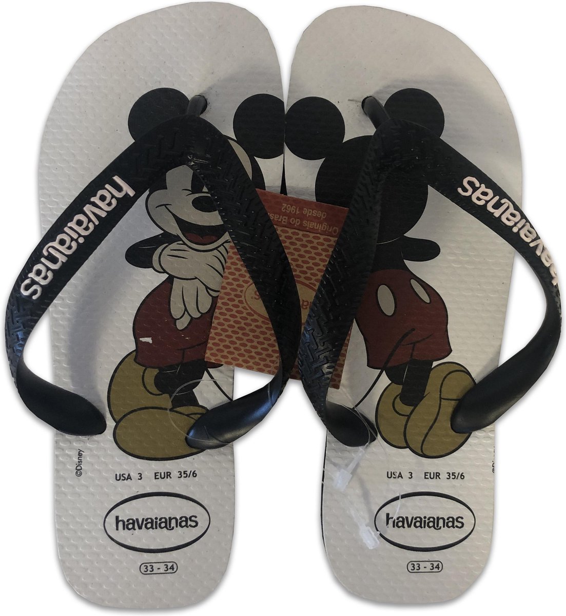 Havaianas Kids Mickey Mouse Slippers