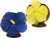 Kokosnoot Beker Hawaii Plastic 10cm