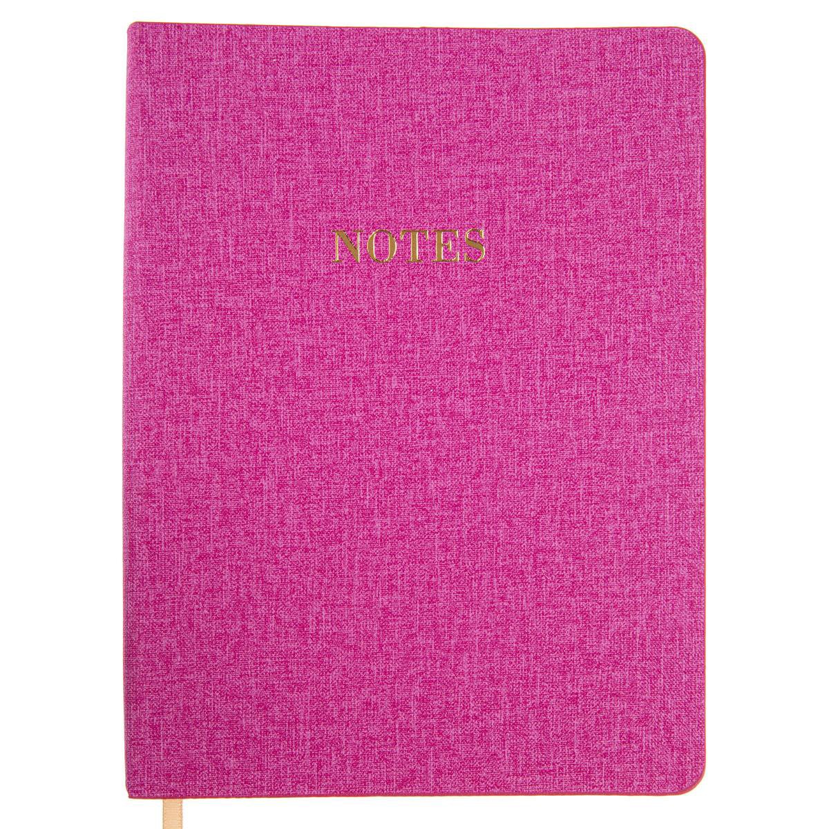 Faux Leather Journal Pink Notitieboek