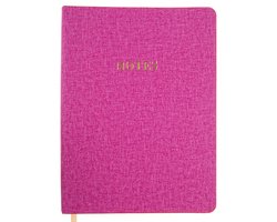 Faux Leather Journal Pink Notitieboek