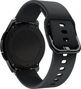 YONO Samsung Galaxy Watch 3 41mm Bandje - Siliconen - Zwart
