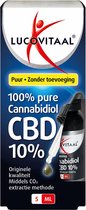 Bol.com Lucovitaal CBD Cannabidiol olie 10% Supplement - 5 ml aanbieding