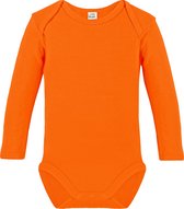 Link Kidswear Unisex Rompertje - Oranje - Maat 74/80