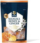 Manuka New Zealand Manuka honing MGO 100+ pastilles gember 120 gram