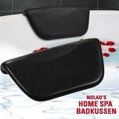 Nolad® Home Spa badkussen met zuignappen – Badkussen voor home spa – Ideaal cadeau - Hoofdsteun Kussen met antislip – Ideale ontspanning voor de hoofd en nek – Heerlijk voor in bad