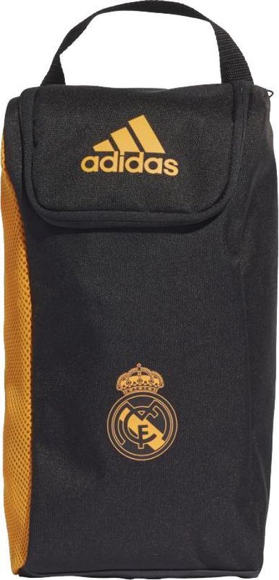 Trousse de toilette Real Madrid - sac à chaussures Adidas noir/orange |  bol.com